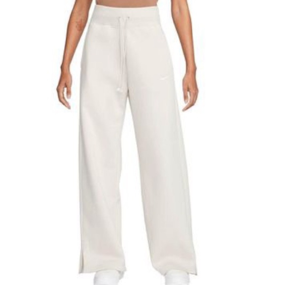 NIKE SPORTSWEAR PHOENIX FLEECE WOMEN'S HIGH-WAISTED WIDE-LEG SWEATPANTS Small